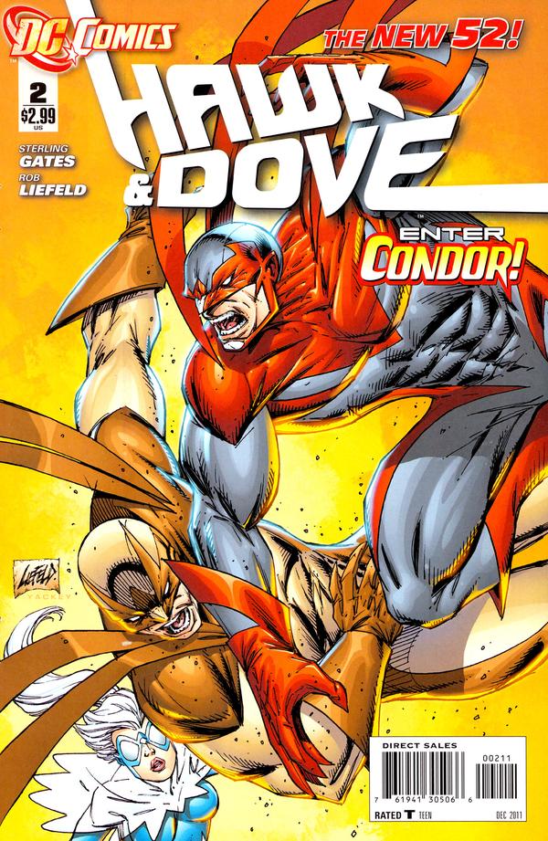 Hawk & Dove #2 cover