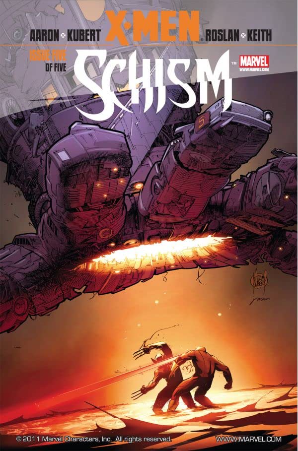 X-Men: Schism #5 cover