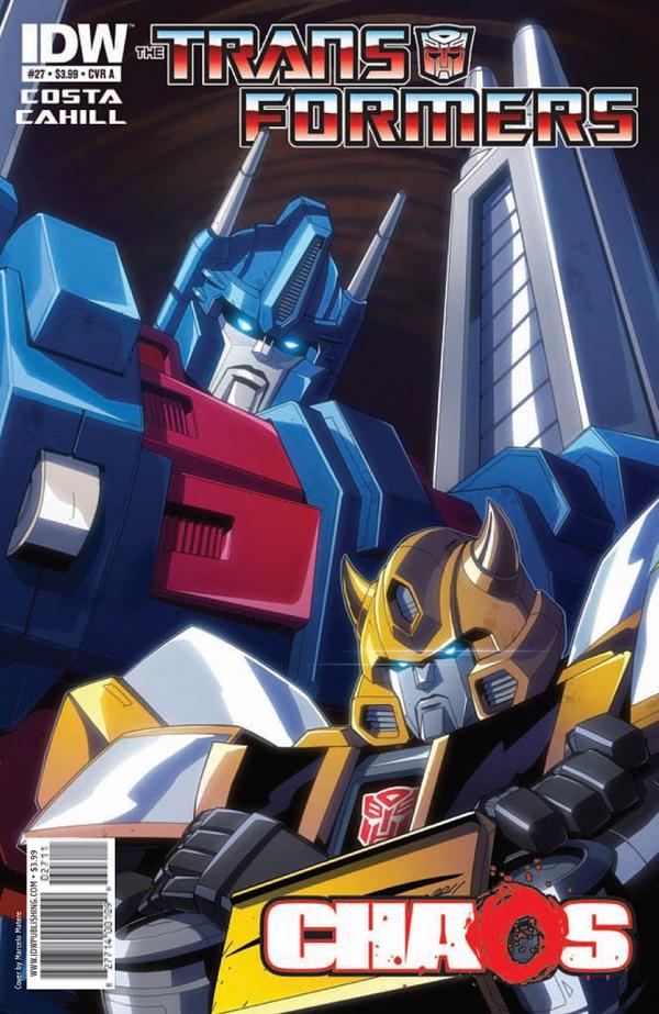 The Transformers #27 cover