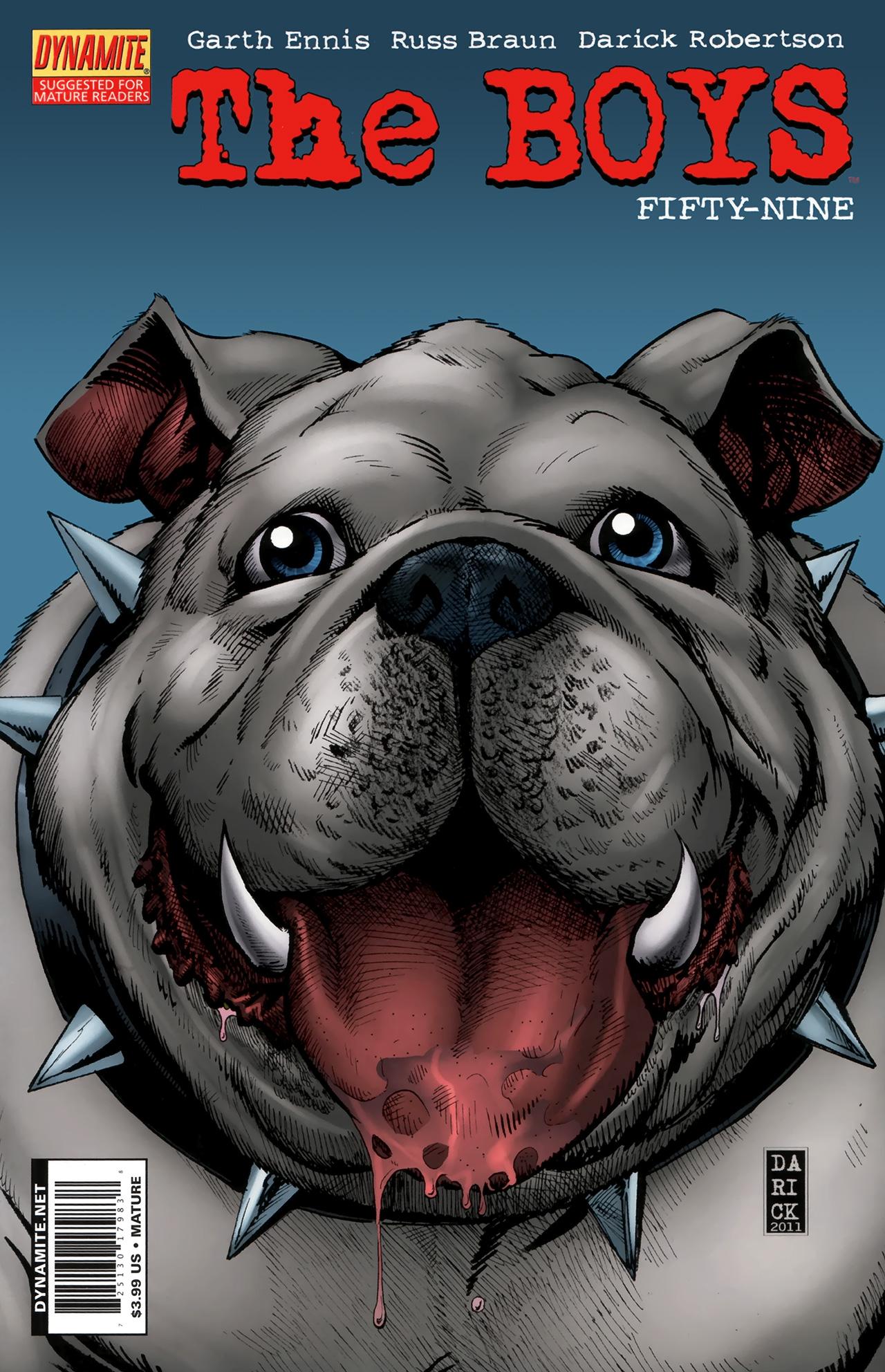 The Boys #59 cover