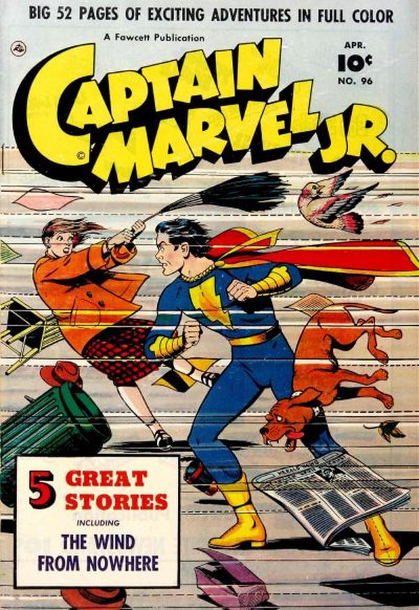 Captain Marvel Jr. #96 cover