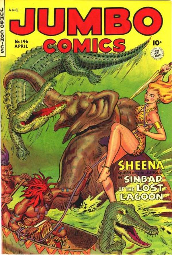 Jumbo Comics #146 cover