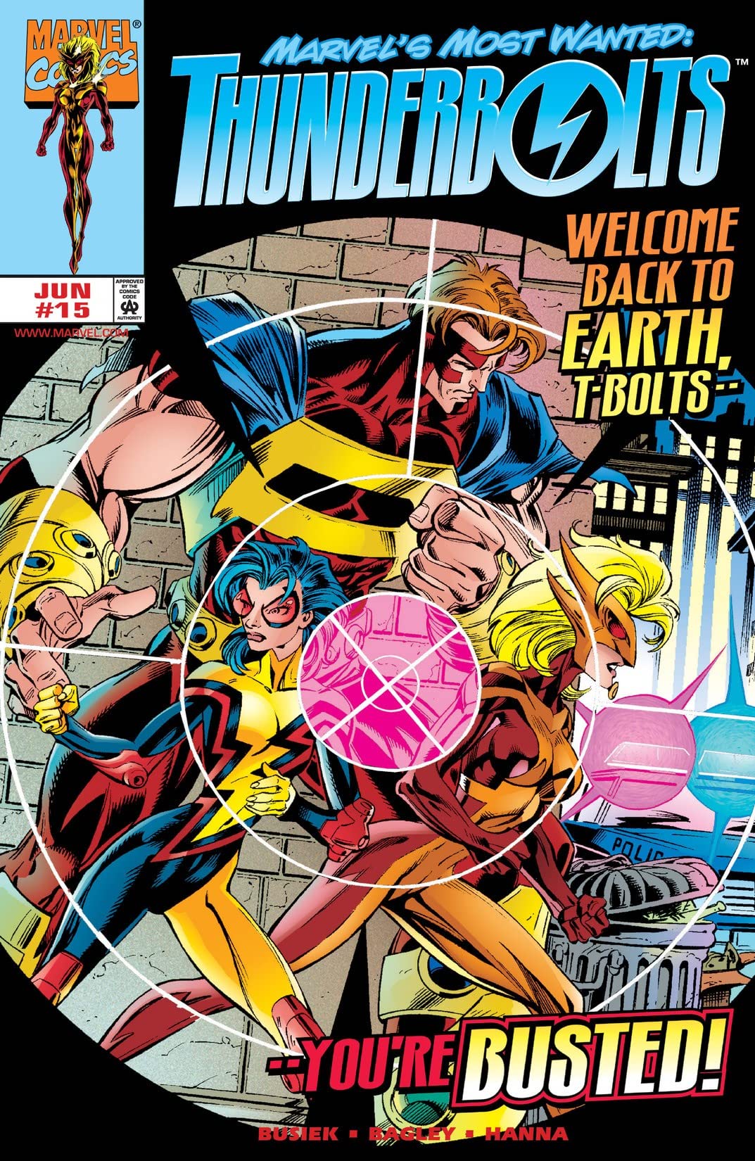 Thunderbolts #15 cover