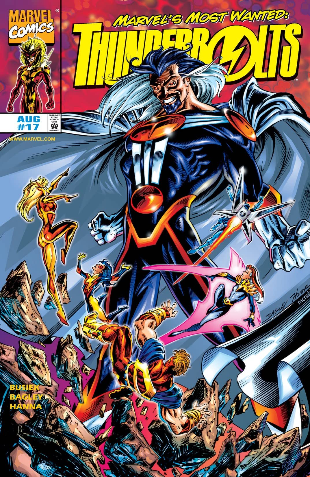 Thunderbolts #17 cover