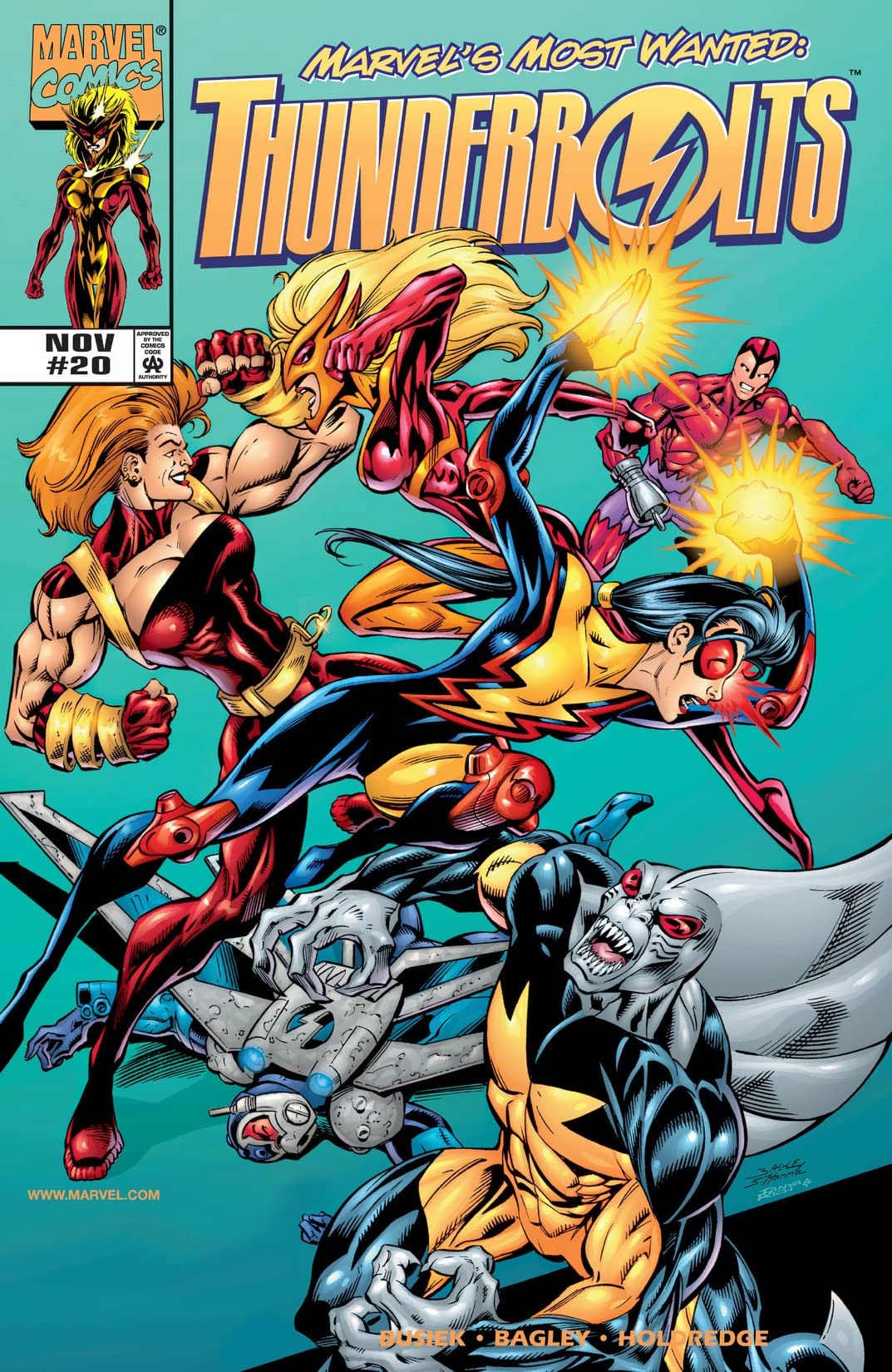 Thunderbolts #20 cover