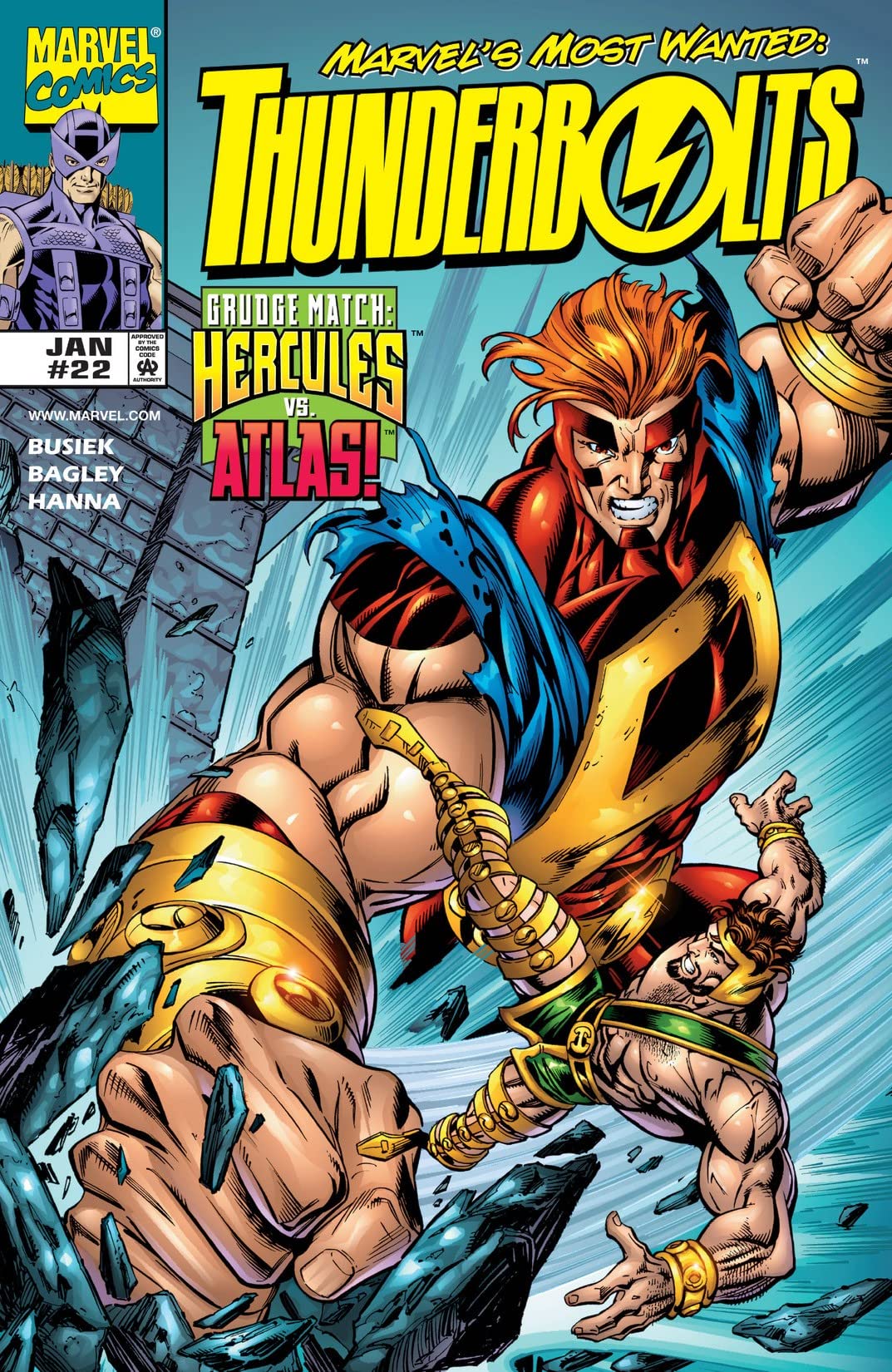 Thunderbolts #22 cover