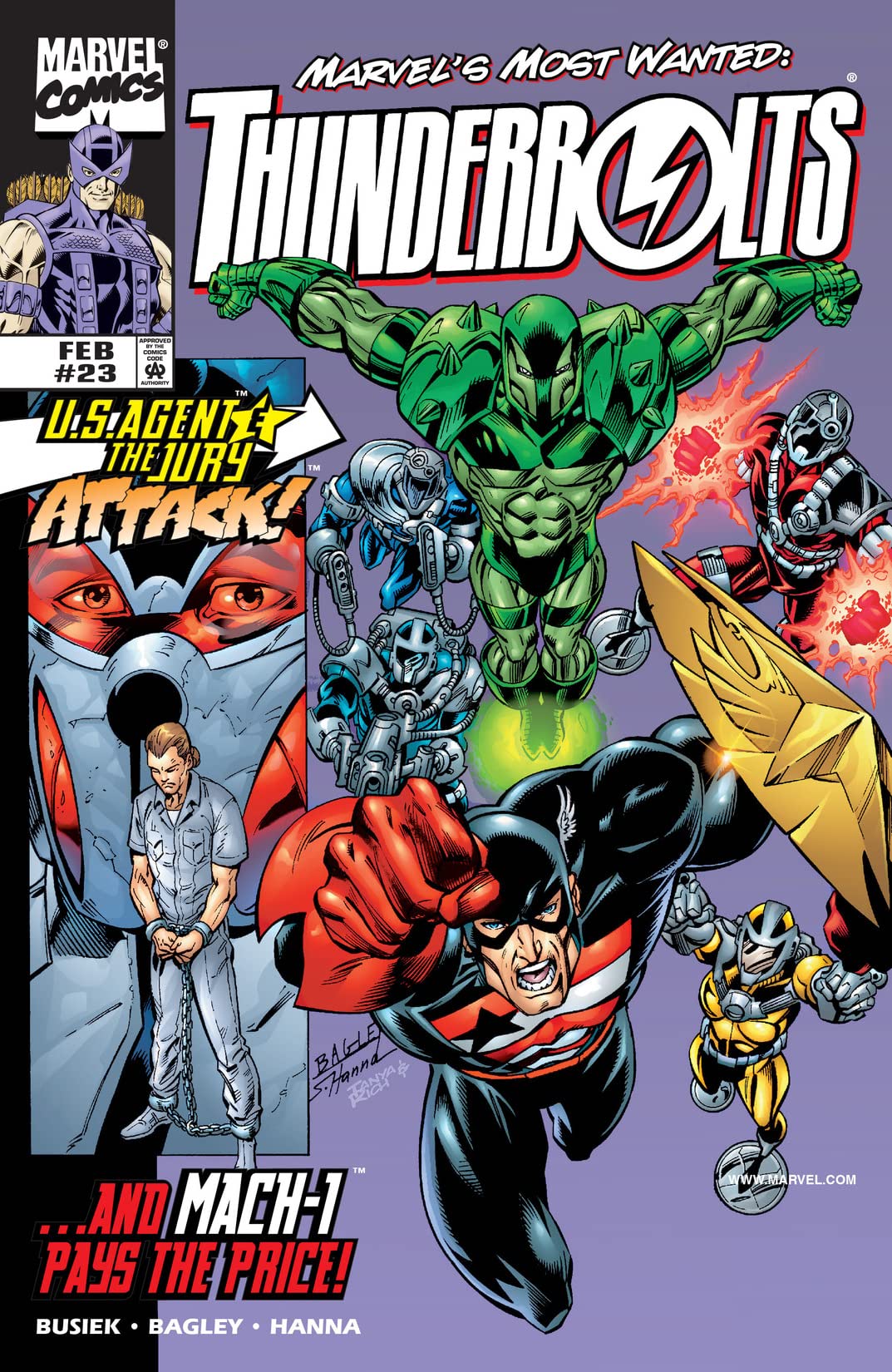 Thunderbolts #23 cover