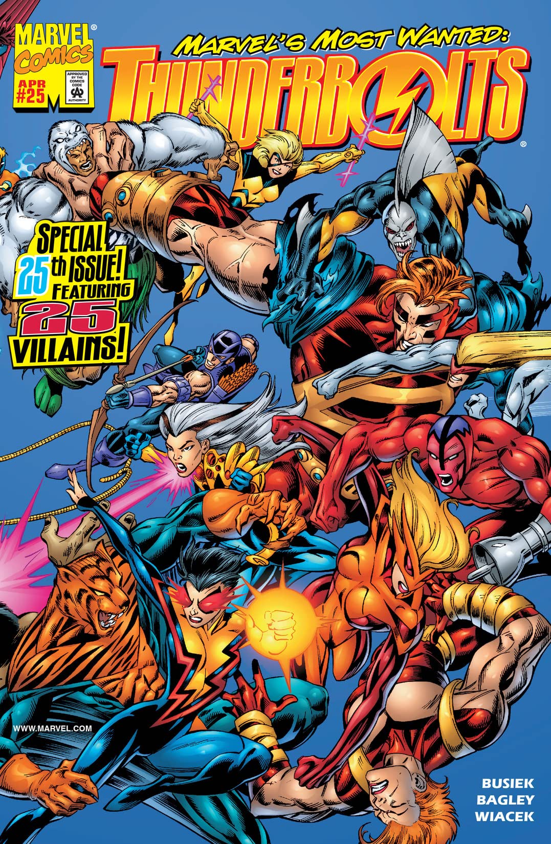 Thunderbolts #25 cover