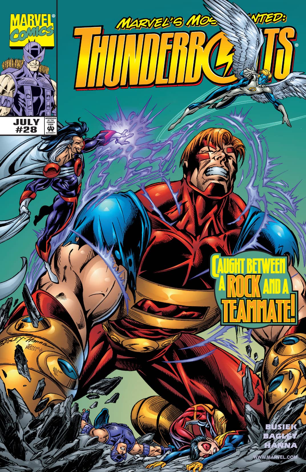 Thunderbolts #28 cover