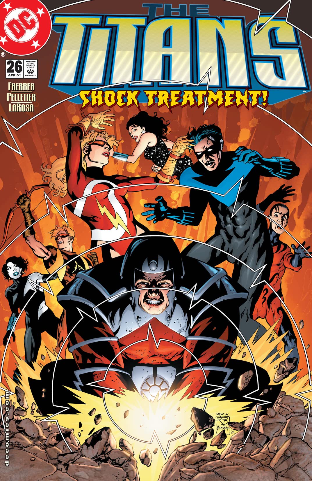 The Titans #26 cover
