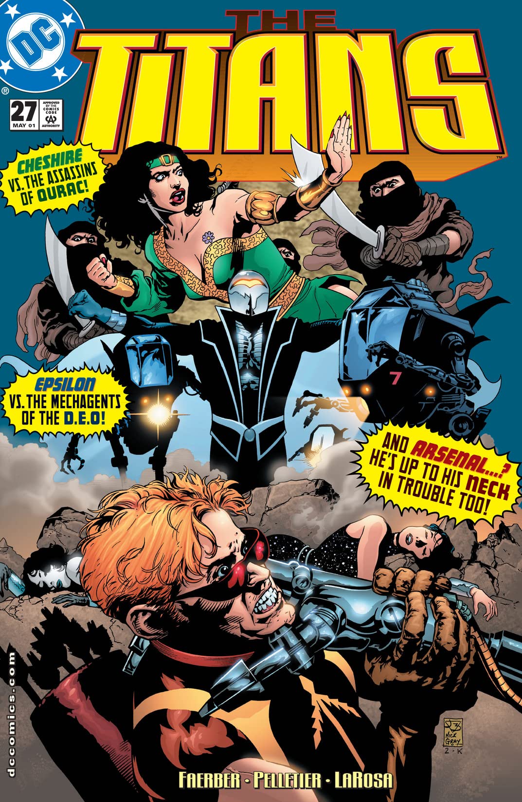 The Titans #27 cover