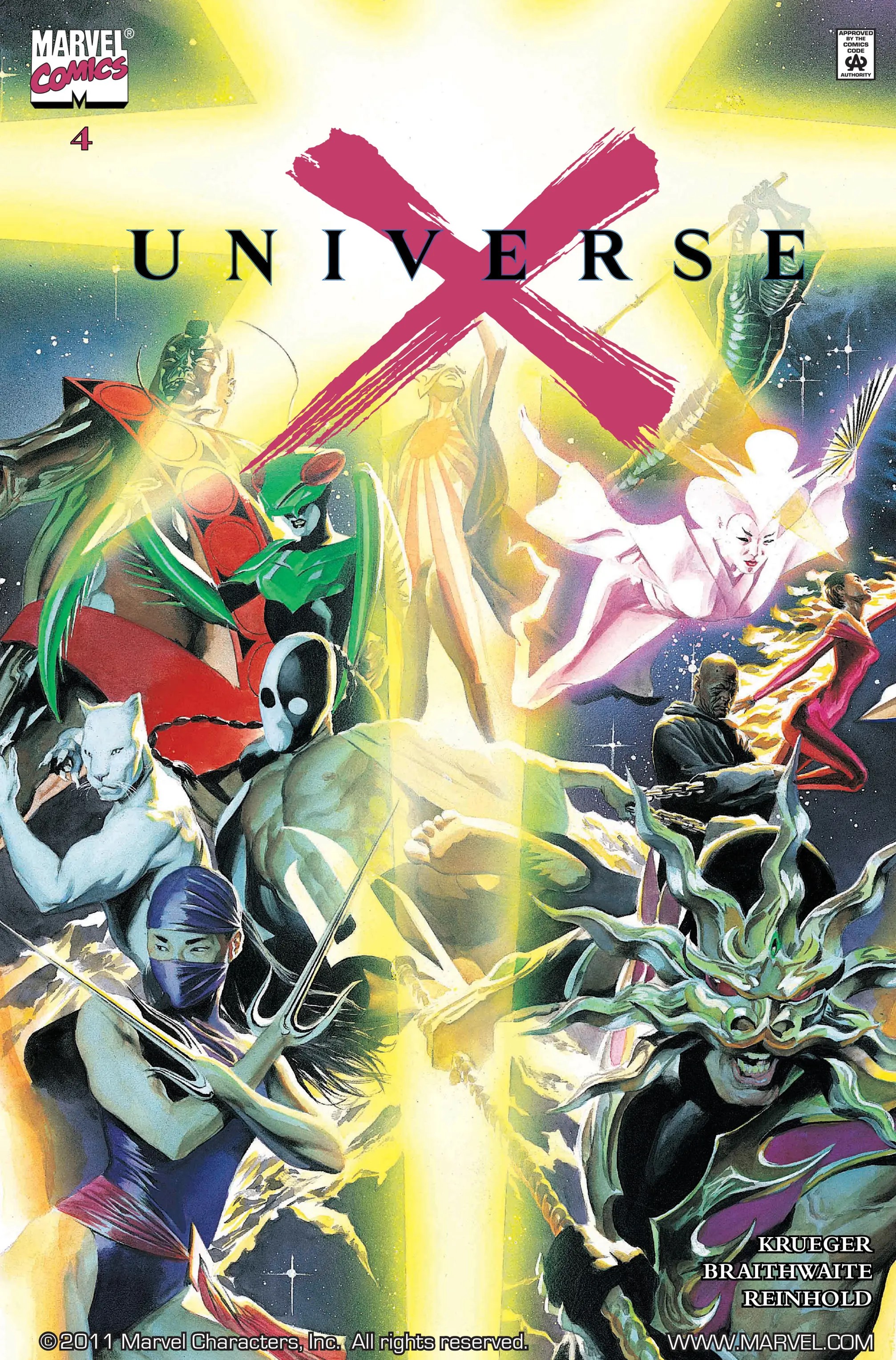 Universe X #4 cover