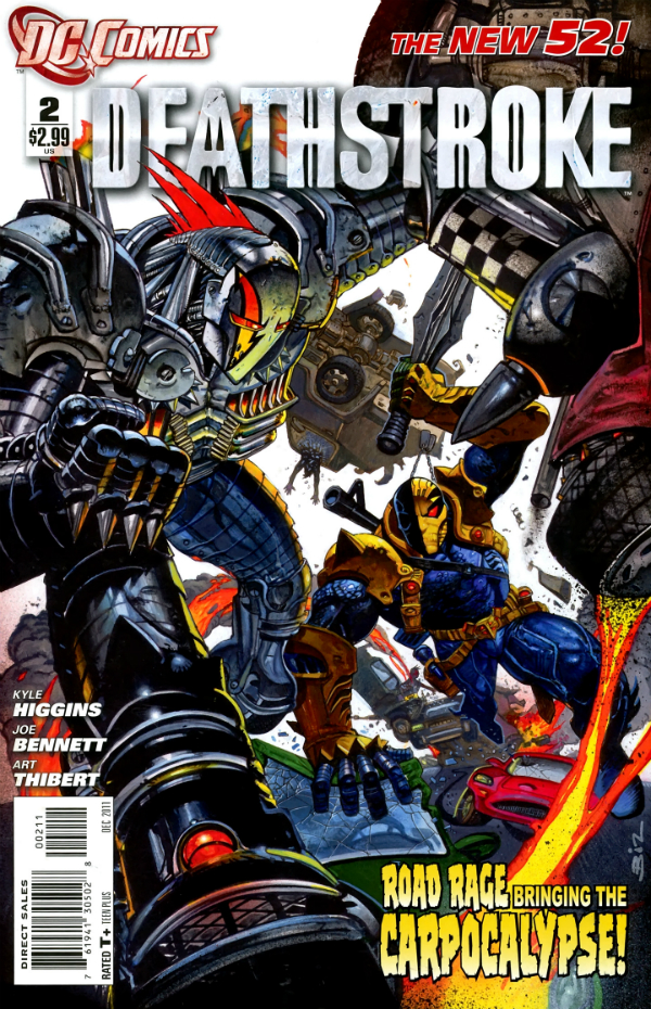 Deathstroke #2 cover