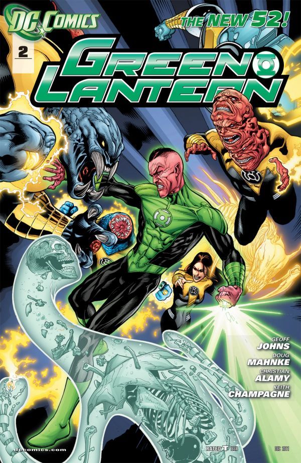Green Lantern #2 cover