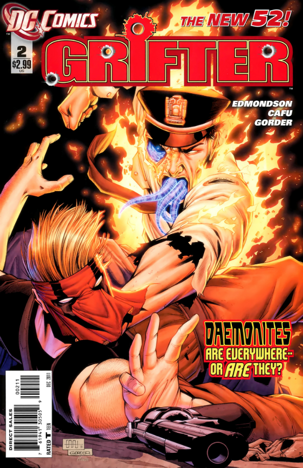 Grifter #2 cover