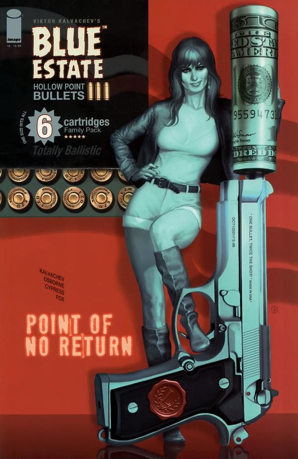 Blue Estate #6 cover