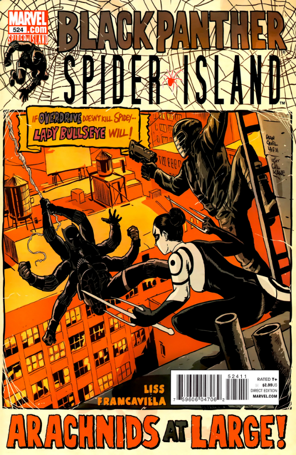Black Panther: The Most Dangerous Man Alive #524 cover