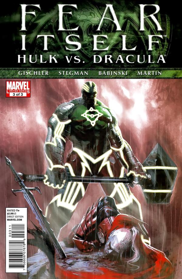 Fear Itself: Hulk vs. Dracula #3 cover