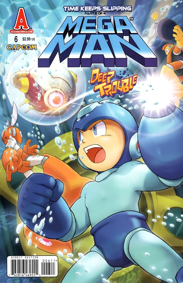 Mega Man #6 cover