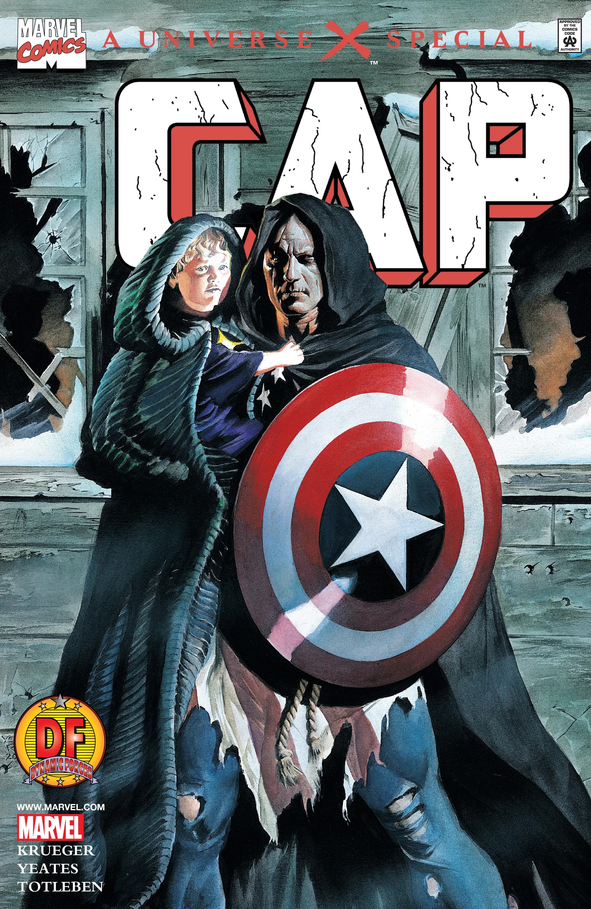 Universe X: Cap #1 cover
