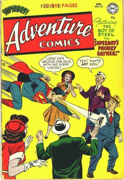 Adventure Comics #163 cover