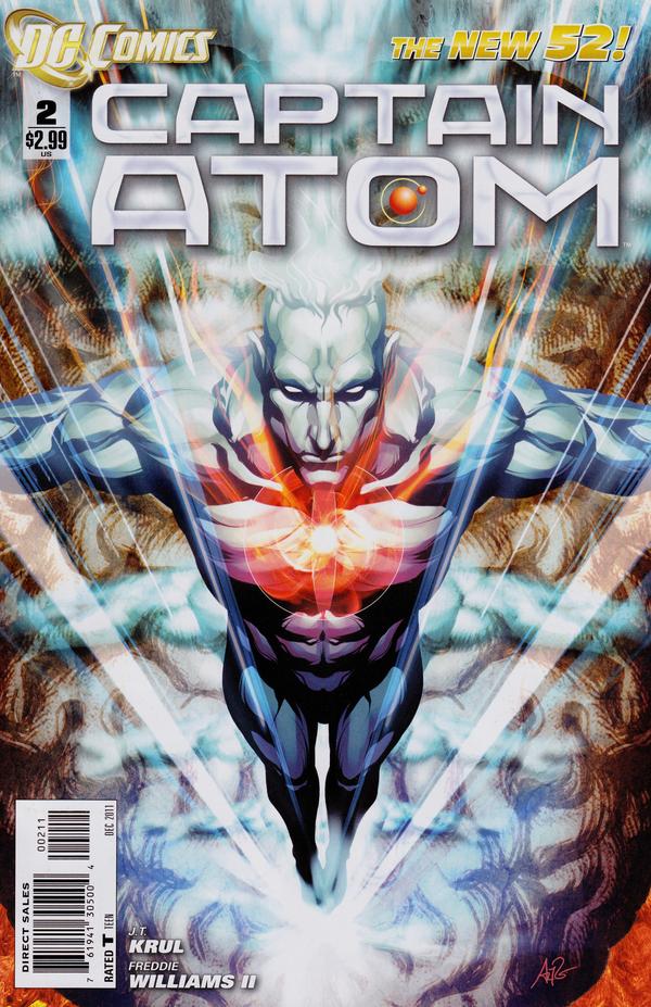 Captain Atom #2 cover