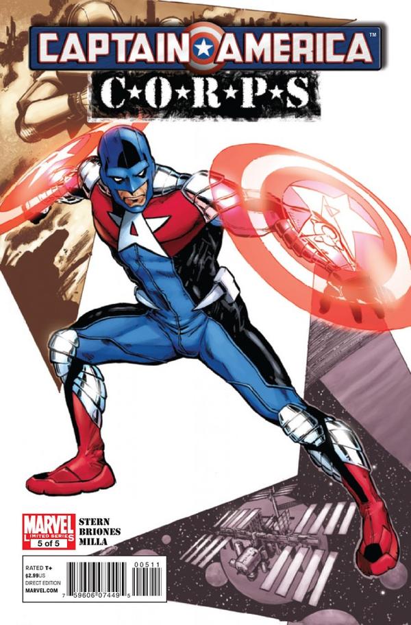 Captain America Corps #5 cover