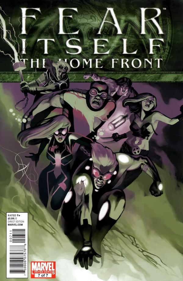 Fear Itself: The Home Front #7 cover