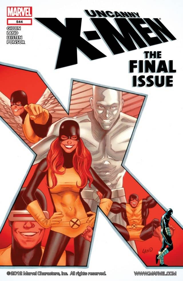 The Uncanny X-Men #544 cover