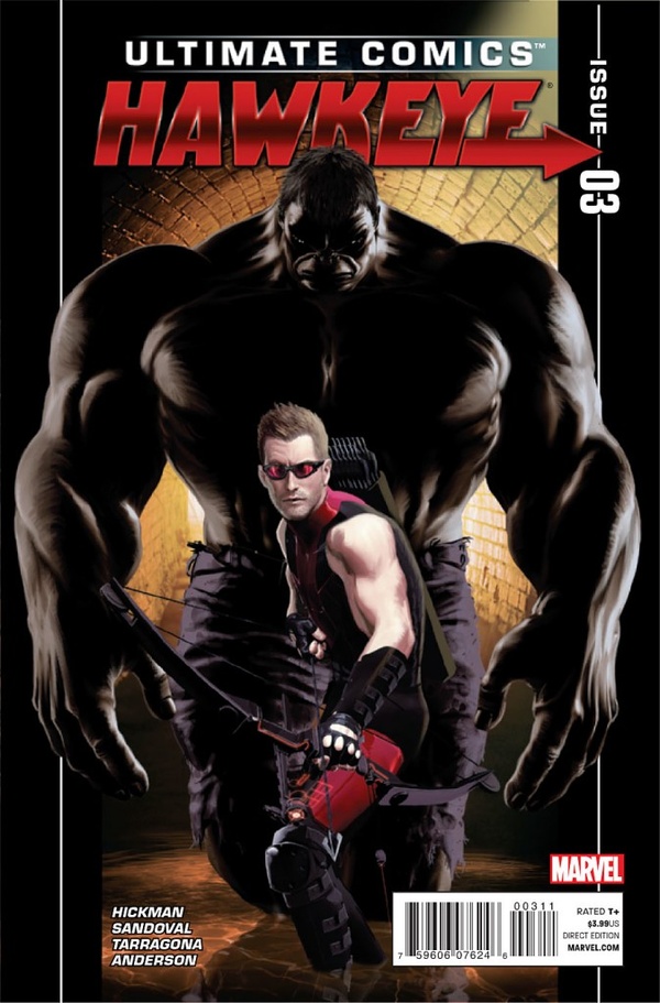 Ultimate Hawkeye #3 cover