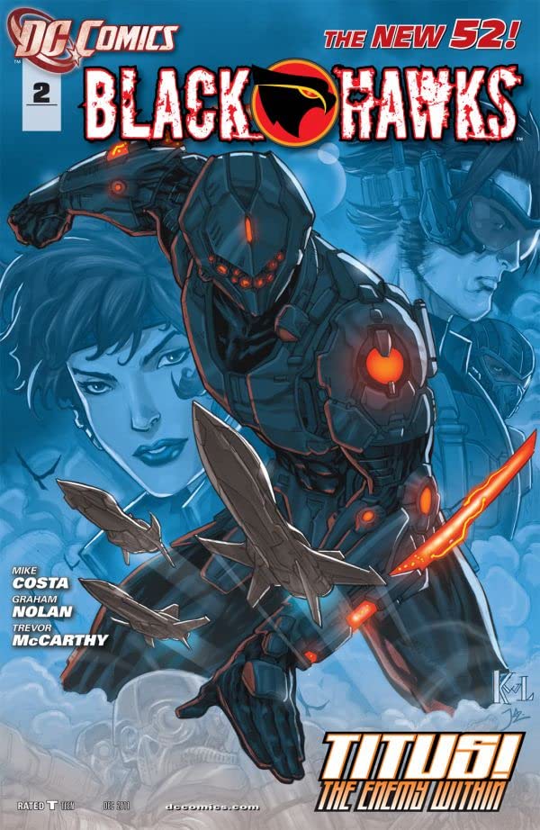 Blackhawks #2 cover
