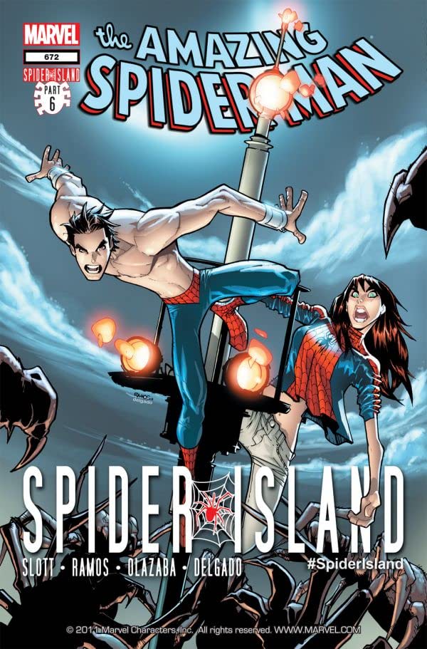 The Amazing Spider-Man #672 cover