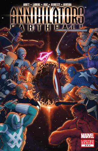 Annihilators: Earthfall #2 cover