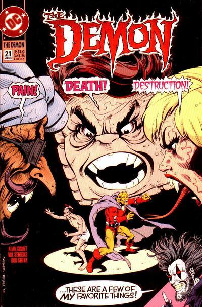 The Demon #21 cover