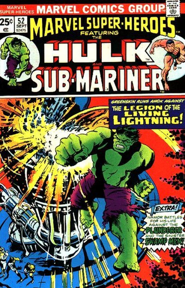 Marvel Super-Heroes #52 cover