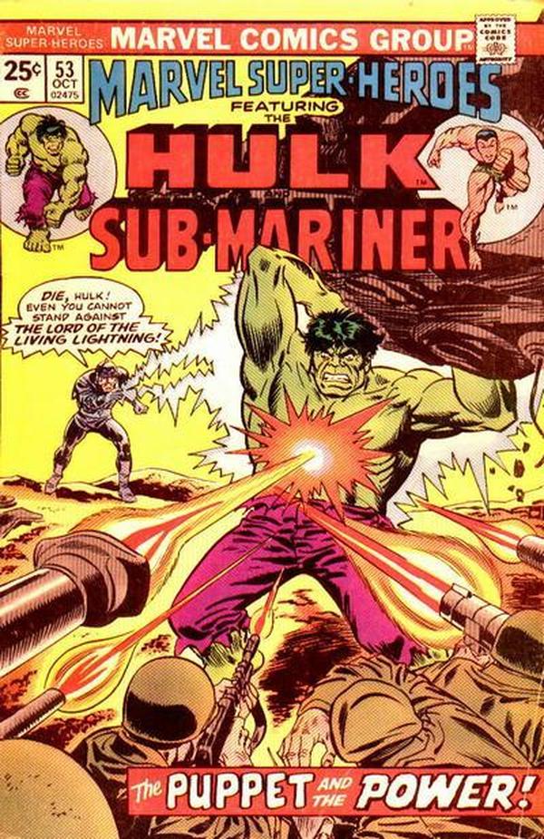 Marvel Super-Heroes #53 cover