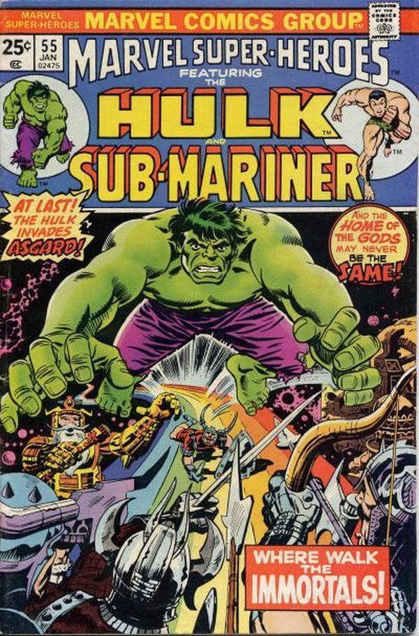 Marvel Super-Heroes #55 cover