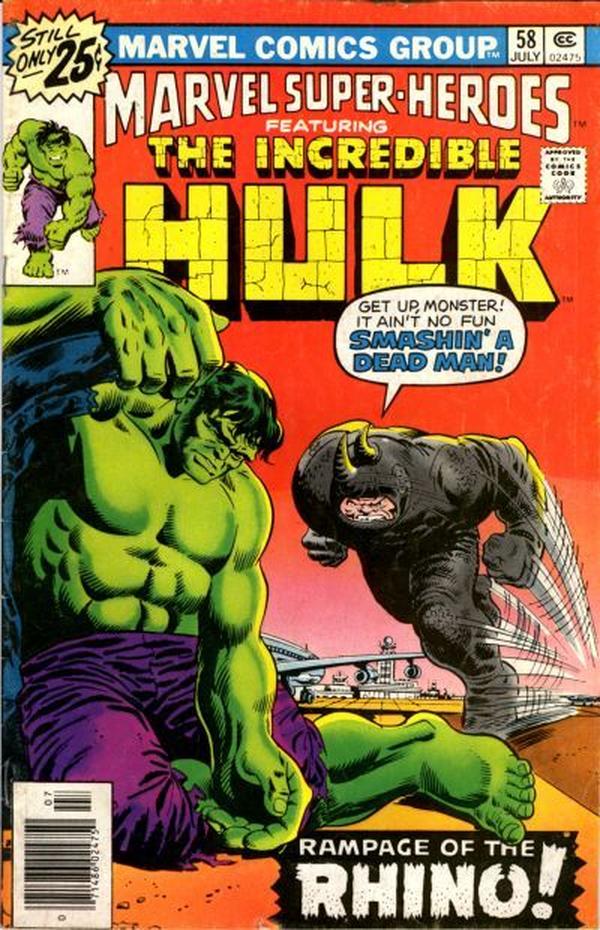Marvel Super-Heroes #58 cover