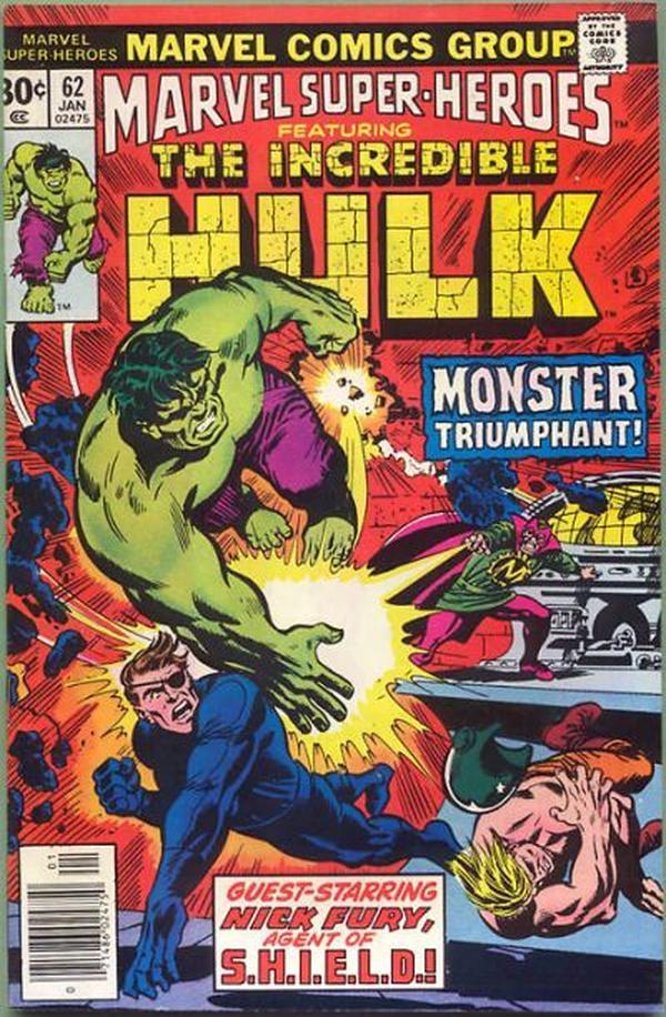 Marvel Super-Heroes #62 cover