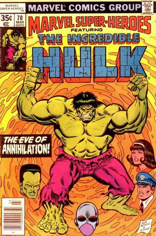 Marvel Super-Heroes #70 cover