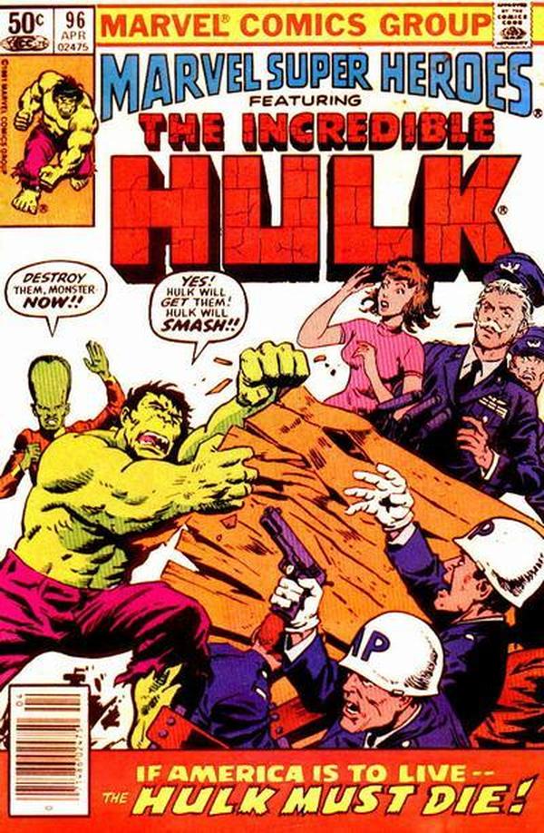 Marvel Super-Heroes #96 cover