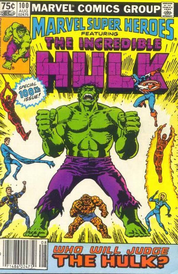 Marvel Super-Heroes #100 cover