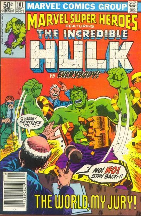 Marvel Super-Heroes #101 cover