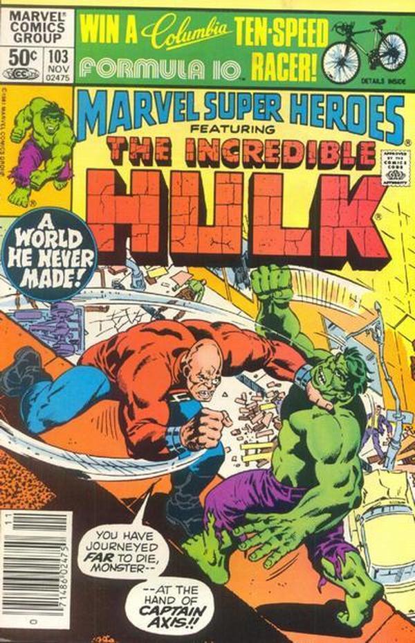 Marvel Super-Heroes #103 cover