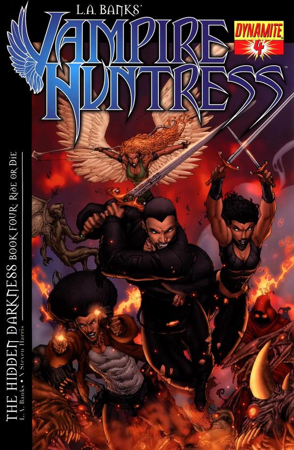 L.A. Banks' Vampire Huntress: The Hidden Darkness #4 cover