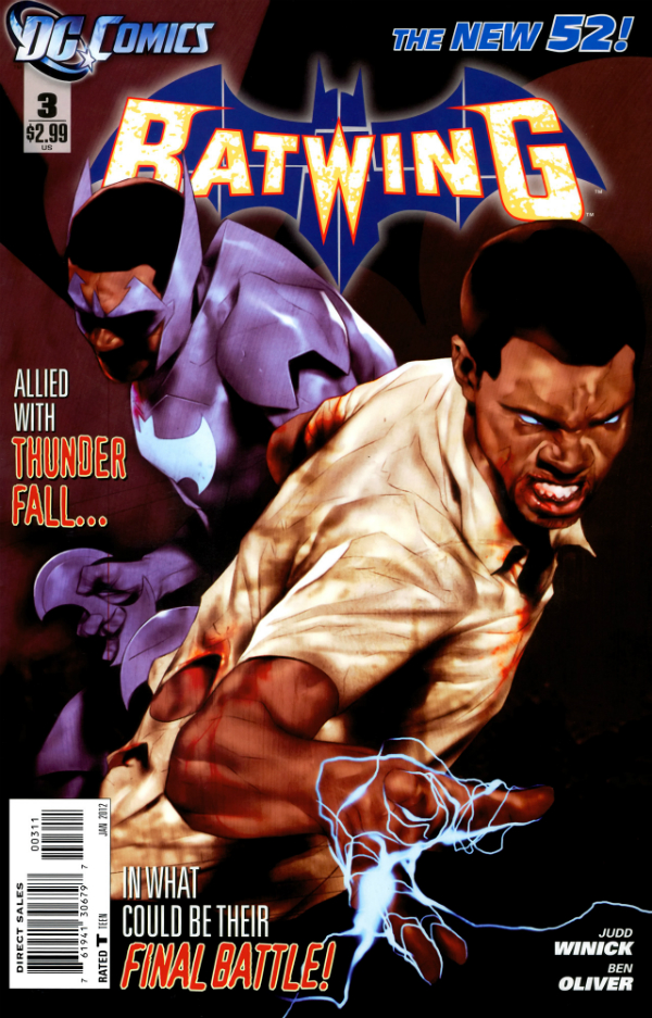 Batwing #3 cover