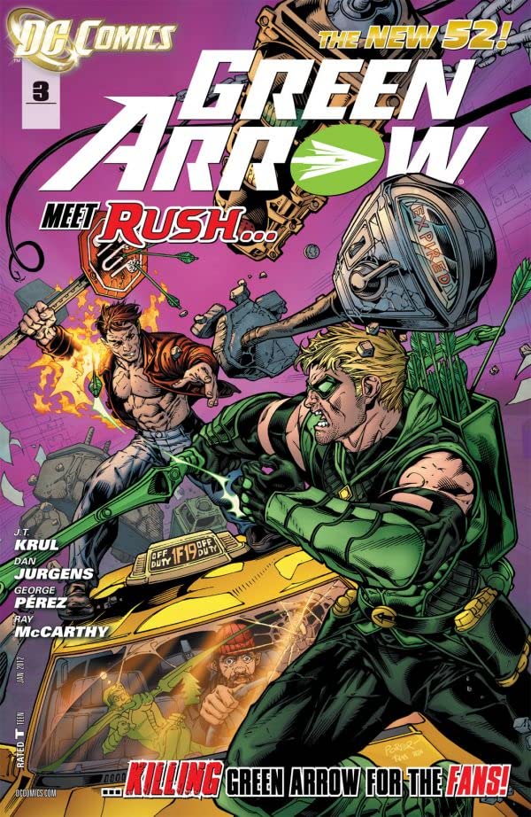 Green Arrow #3 cover