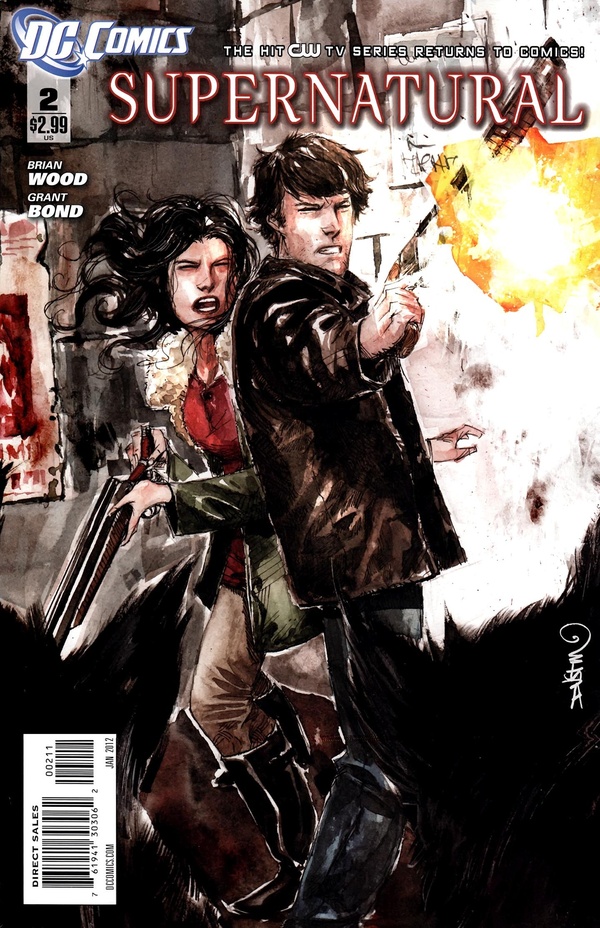 Supernatural #2 cover