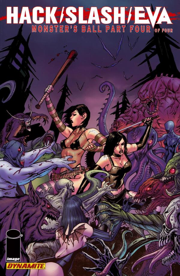 Hack/Slash/Eva: Monster's Ball #4 cover