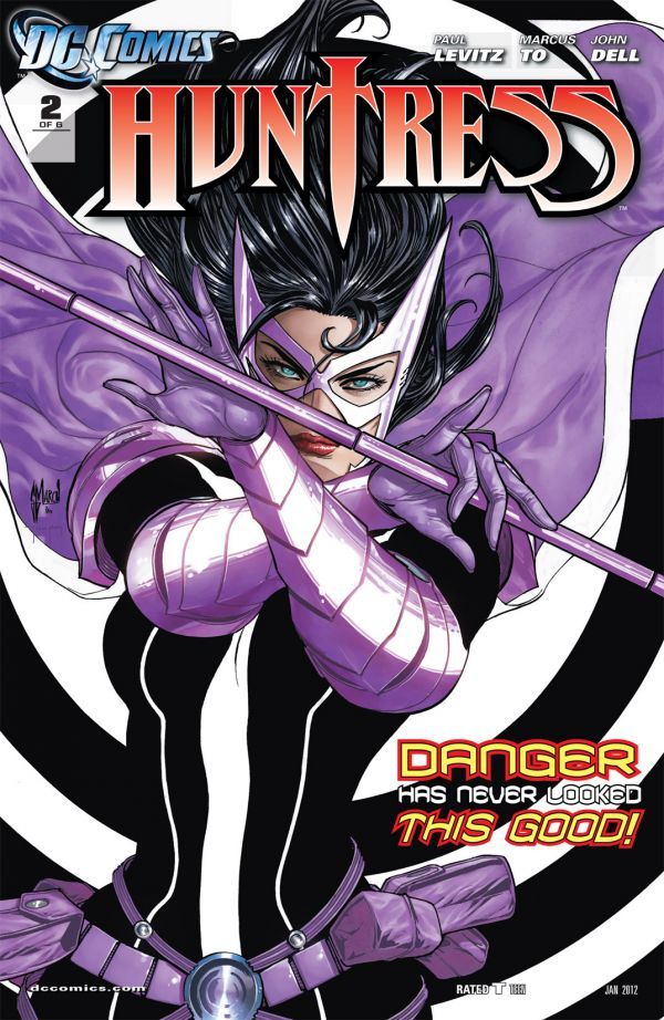Huntress #2 cover
